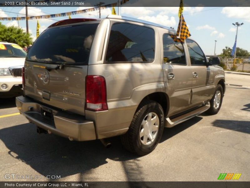 Silver Sand / Shale 2003 Cadillac Escalade