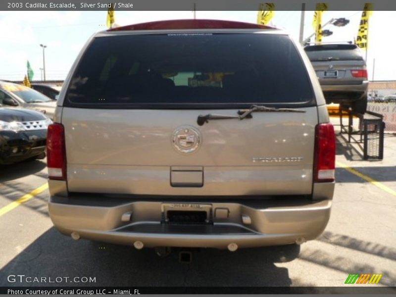 Silver Sand / Shale 2003 Cadillac Escalade