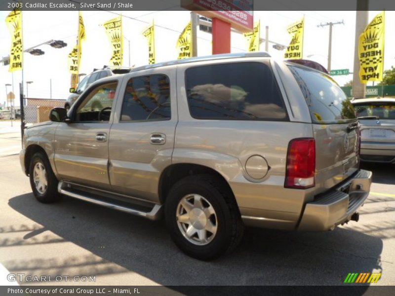 Silver Sand / Shale 2003 Cadillac Escalade