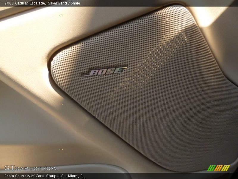Audio System of 2003 Escalade 