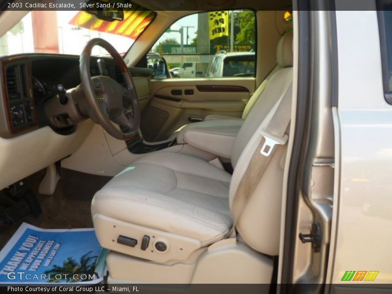 Silver Sand / Shale 2003 Cadillac Escalade