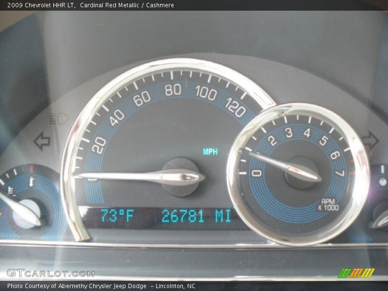 Cardinal Red Metallic / Cashmere 2009 Chevrolet HHR LT
