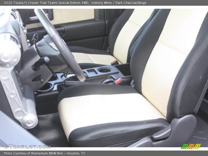 Iceberg White / Dark Charcoal/Beige 2010 Toyota FJ Cruiser Trail Teams Special Edition 4WD
