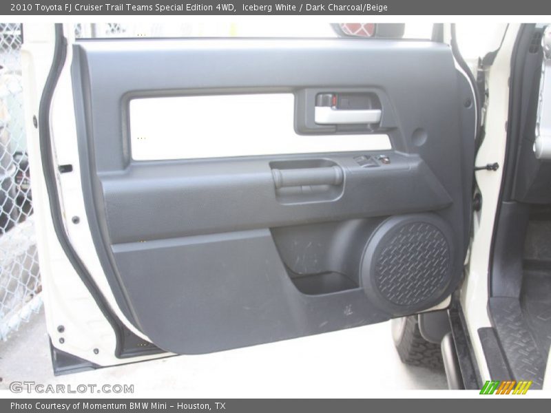 Iceberg White / Dark Charcoal/Beige 2010 Toyota FJ Cruiser Trail Teams Special Edition 4WD