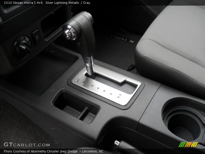 Silver Lightning Metallic / Gray 2010 Nissan Xterra S 4x4