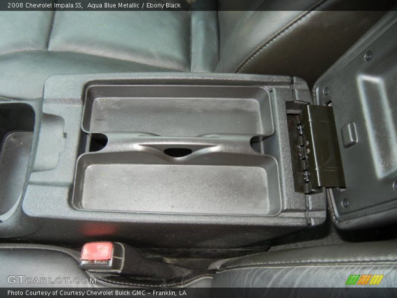 Aqua Blue Metallic / Ebony Black 2008 Chevrolet Impala SS