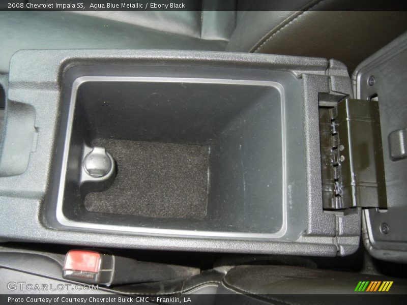 Aqua Blue Metallic / Ebony Black 2008 Chevrolet Impala SS