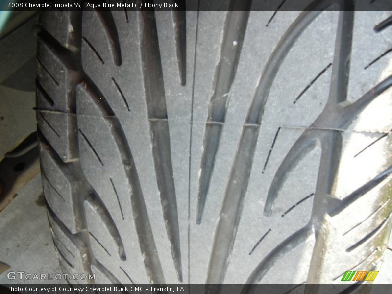 Aqua Blue Metallic / Ebony Black 2008 Chevrolet Impala SS