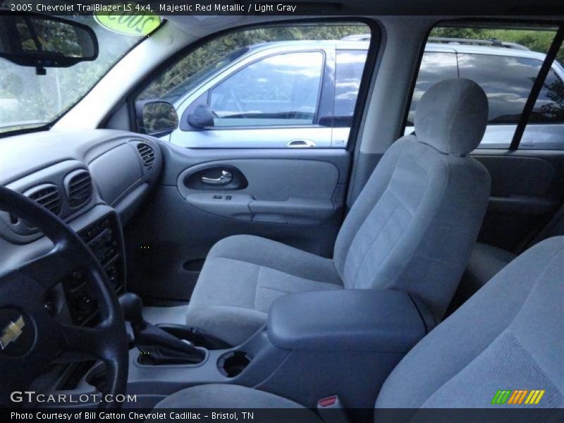 Majestic Red Metallic / Light Gray 2005 Chevrolet TrailBlazer LS 4x4