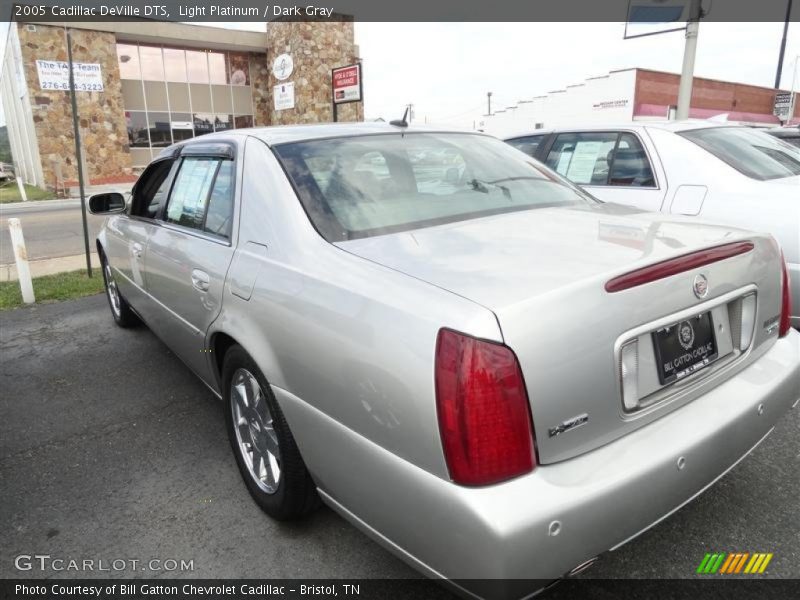 Light Platinum / Dark Gray 2005 Cadillac DeVille DTS