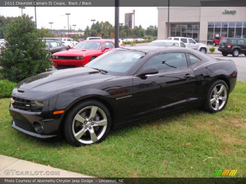 Black / Black 2011 Chevrolet Camaro SS Coupe