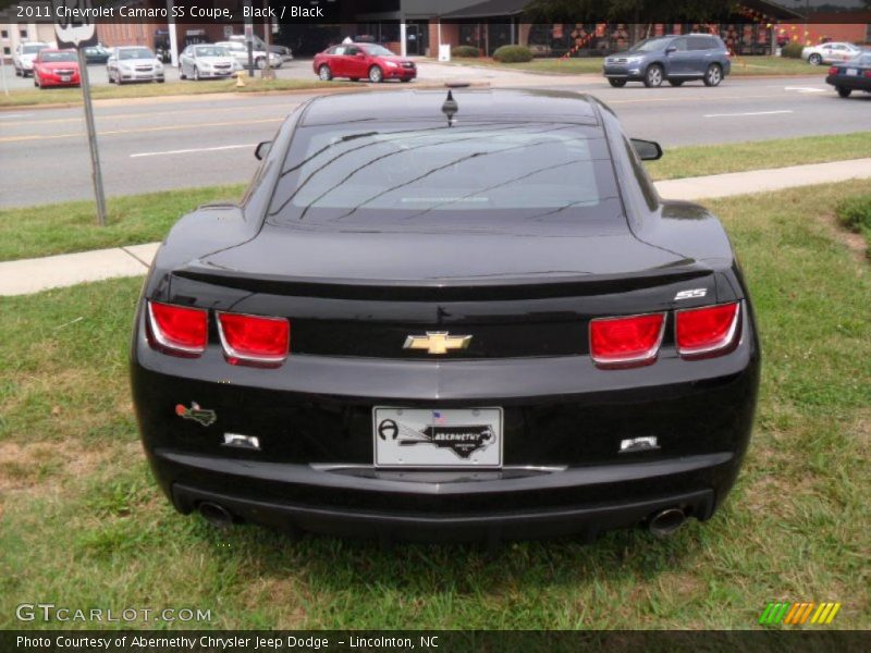Black / Black 2011 Chevrolet Camaro SS Coupe