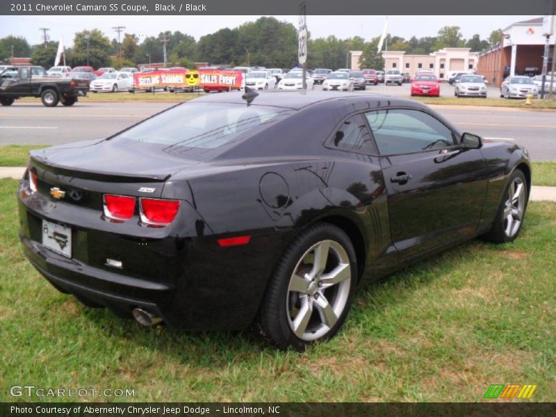 Black / Black 2011 Chevrolet Camaro SS Coupe