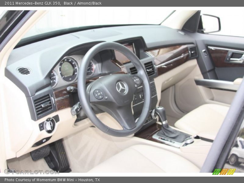 Black / Almond/Black 2011 Mercedes-Benz GLK 350