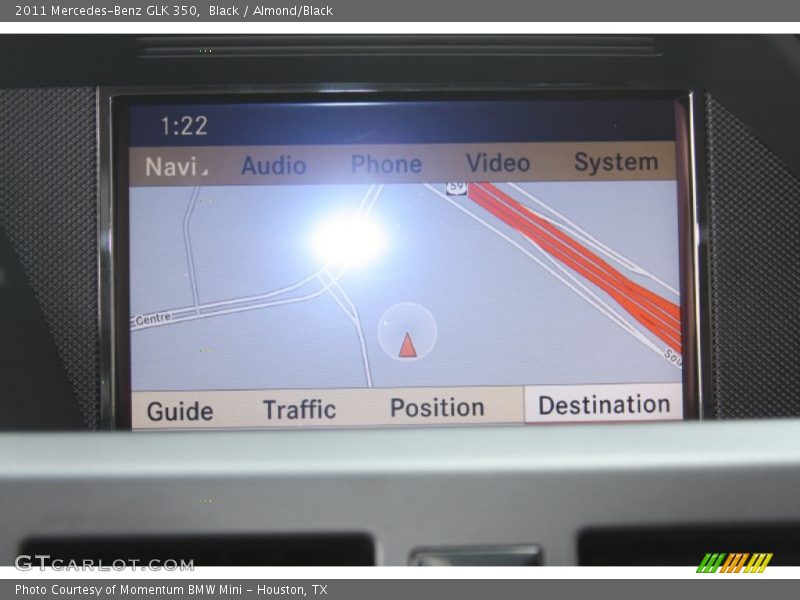 Black / Almond/Black 2011 Mercedes-Benz GLK 350