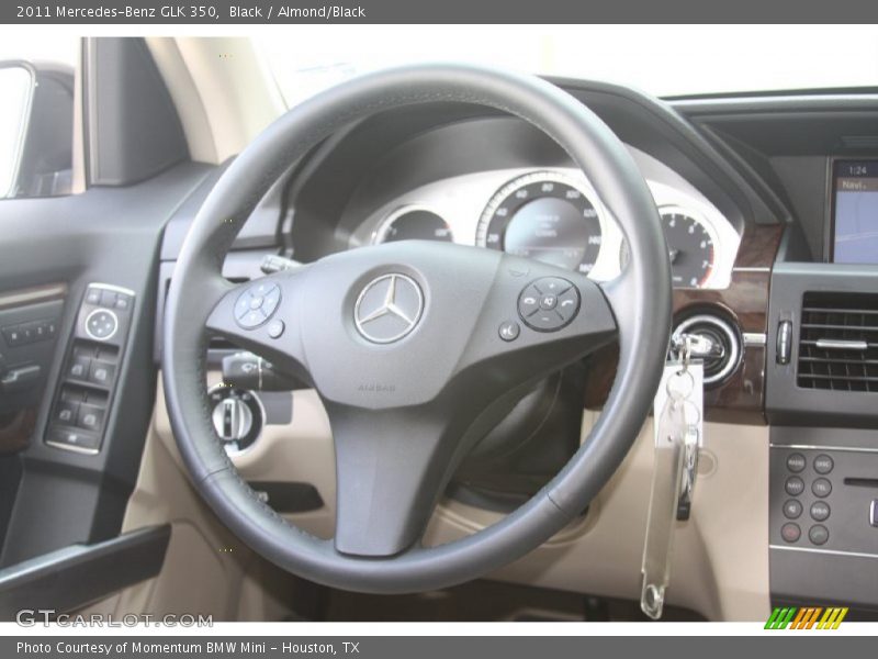 Black / Almond/Black 2011 Mercedes-Benz GLK 350