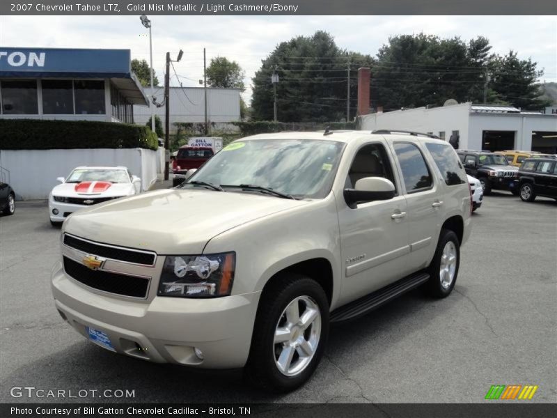 Gold Mist Metallic / Light Cashmere/Ebony 2007 Chevrolet Tahoe LTZ