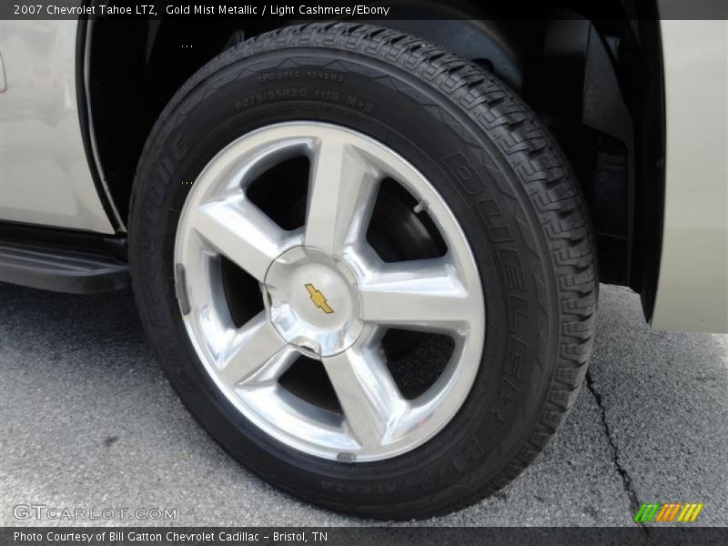 Gold Mist Metallic / Light Cashmere/Ebony 2007 Chevrolet Tahoe LTZ
