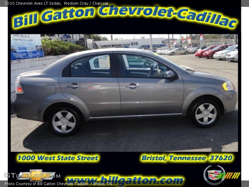 Medium Gray / Charcoal 2010 Chevrolet Aveo LT Sedan