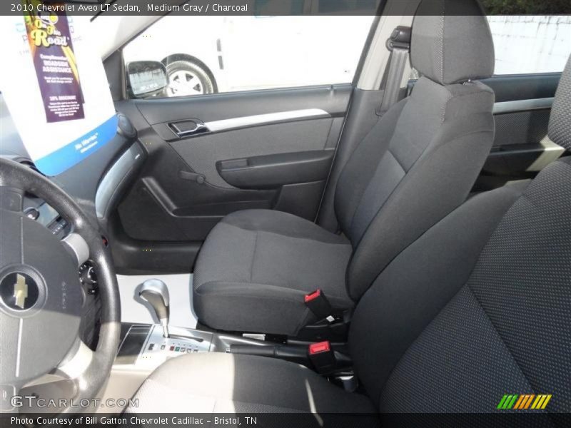 Medium Gray / Charcoal 2010 Chevrolet Aveo LT Sedan