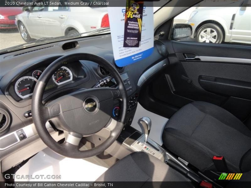 Medium Gray / Charcoal 2010 Chevrolet Aveo LT Sedan