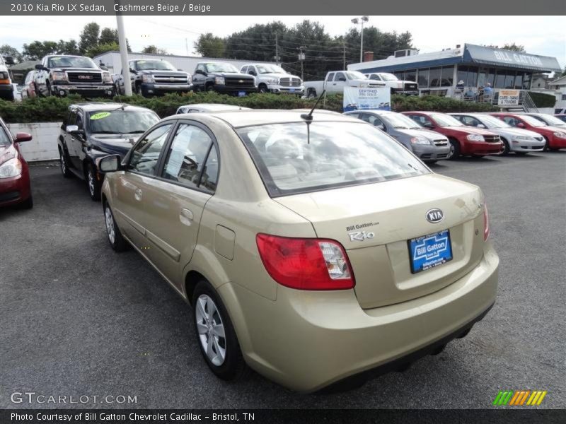 Cashmere Beige / Beige 2010 Kia Rio LX Sedan