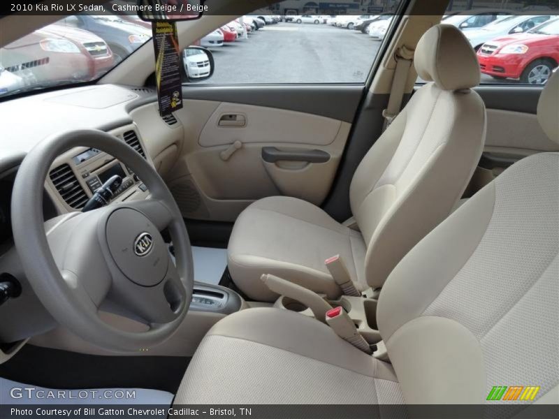 Cashmere Beige / Beige 2010 Kia Rio LX Sedan