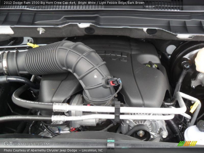  2012 Ram 1500 Big Horn Crew Cab 4x4 Engine - 5.7 Liter HEMI OHV 16-Valve VVT MDS V8