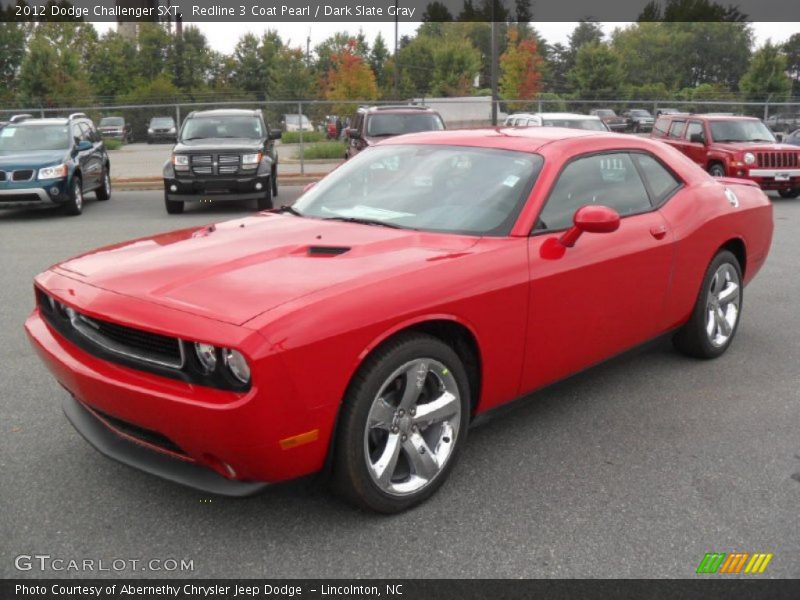 Redline 3 Coat Pearl / Dark Slate Gray 2012 Dodge Challenger SXT