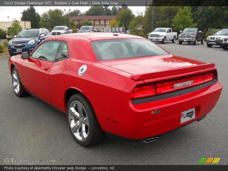 Redline 3 Coat Pearl / Dark Slate Gray 2012 Dodge Challenger SXT