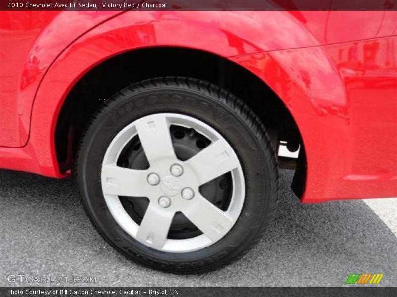 Victory Red / Charcoal 2010 Chevrolet Aveo LT Sedan