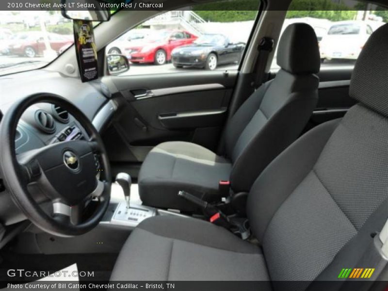 Victory Red / Charcoal 2010 Chevrolet Aveo LT Sedan