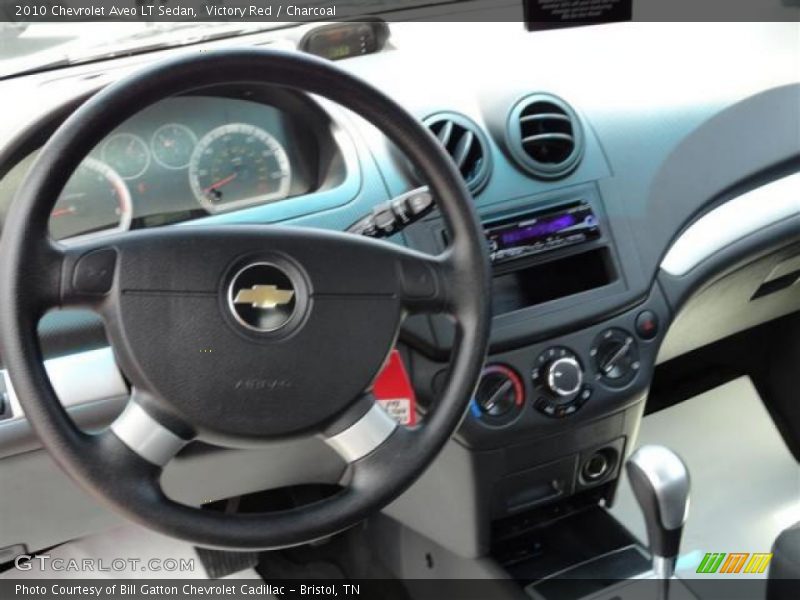 Victory Red / Charcoal 2010 Chevrolet Aveo LT Sedan