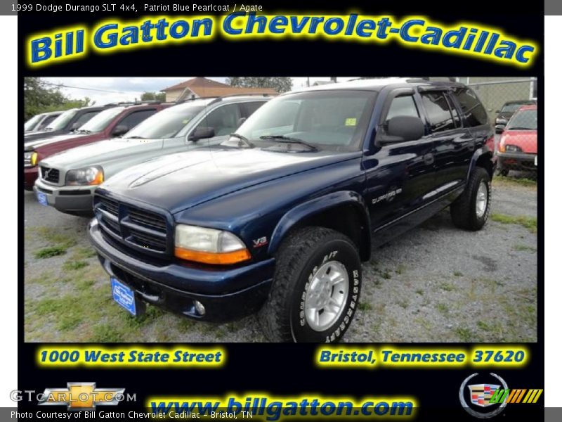 Patriot Blue Pearlcoat / Agate 1999 Dodge Durango SLT 4x4
