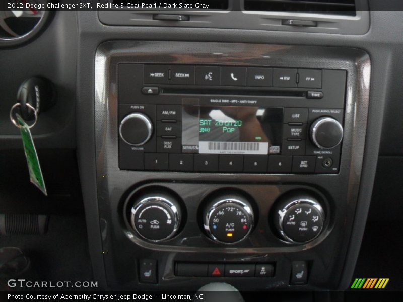 Redline 3 Coat Pearl / Dark Slate Gray 2012 Dodge Challenger SXT