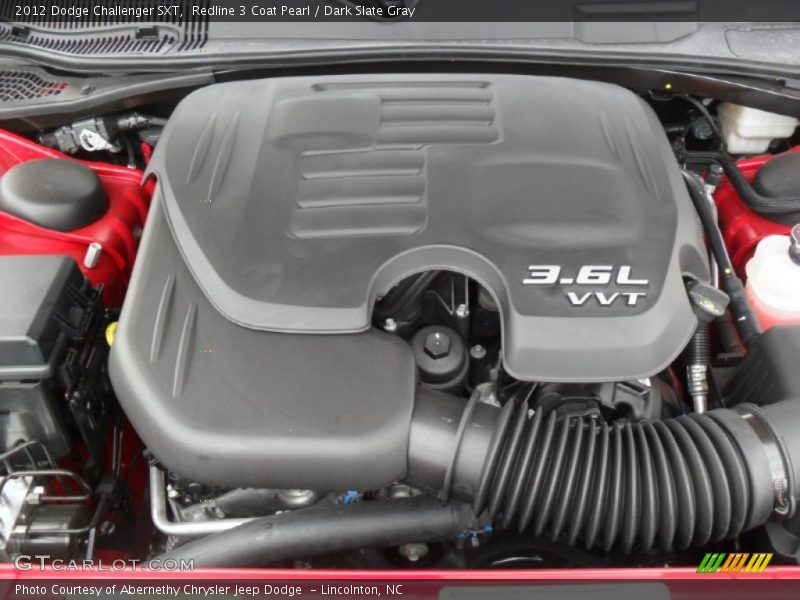 Redline 3 Coat Pearl / Dark Slate Gray 2012 Dodge Challenger SXT