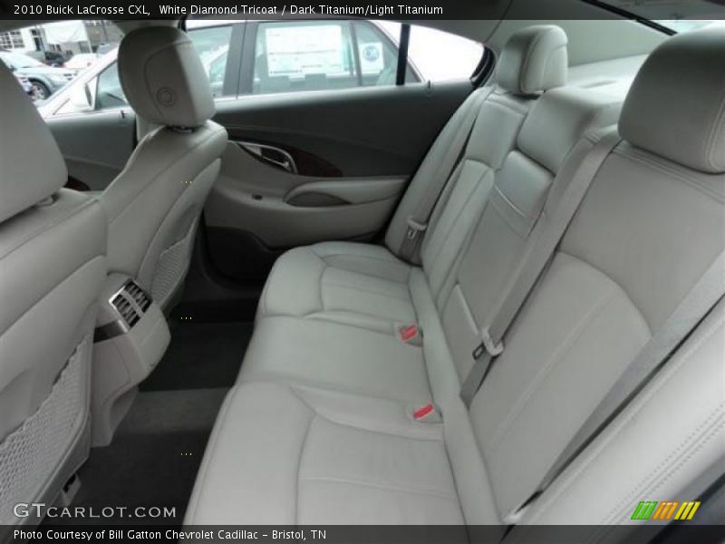 White Diamond Tricoat / Dark Titanium/Light Titanium 2010 Buick LaCrosse CXL