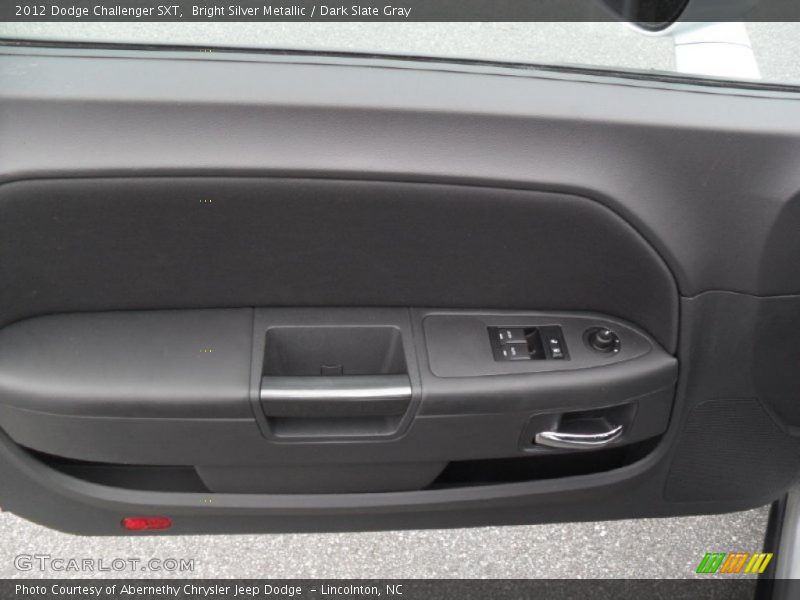 Bright Silver Metallic / Dark Slate Gray 2012 Dodge Challenger SXT