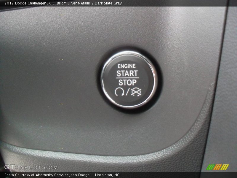 Bright Silver Metallic / Dark Slate Gray 2012 Dodge Challenger SXT