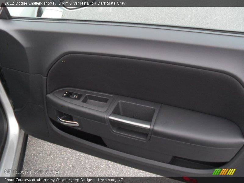 Bright Silver Metallic / Dark Slate Gray 2012 Dodge Challenger SXT