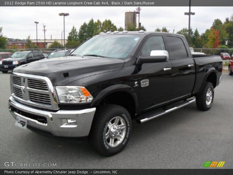  2012 Ram 2500 HD Laramie Longhorn Crew Cab 4x4 Black