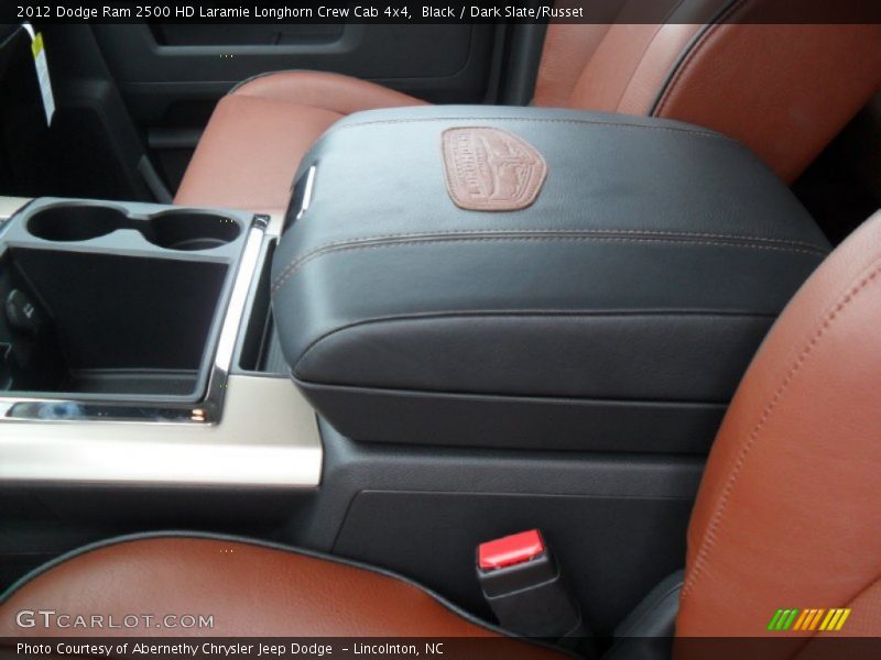  2012 Ram 2500 HD Laramie Longhorn Crew Cab 4x4 Dark Slate/Russet Interior