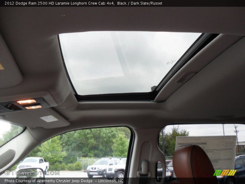 Black / Dark Slate/Russet 2012 Dodge Ram 2500 HD Laramie Longhorn Crew Cab 4x4