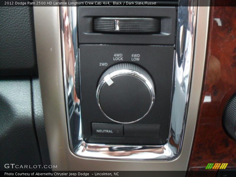 Controls of 2012 Ram 2500 HD Laramie Longhorn Crew Cab 4x4