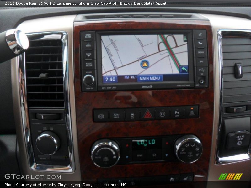 Navigation of 2012 Ram 2500 HD Laramie Longhorn Crew Cab 4x4
