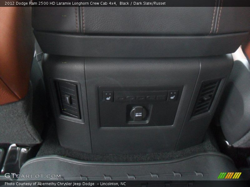Black / Dark Slate/Russet 2012 Dodge Ram 2500 HD Laramie Longhorn Crew Cab 4x4