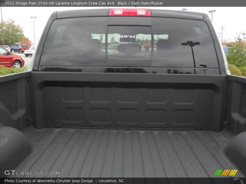 Black / Dark Slate/Russet 2012 Dodge Ram 2500 HD Laramie Longhorn Crew Cab 4x4