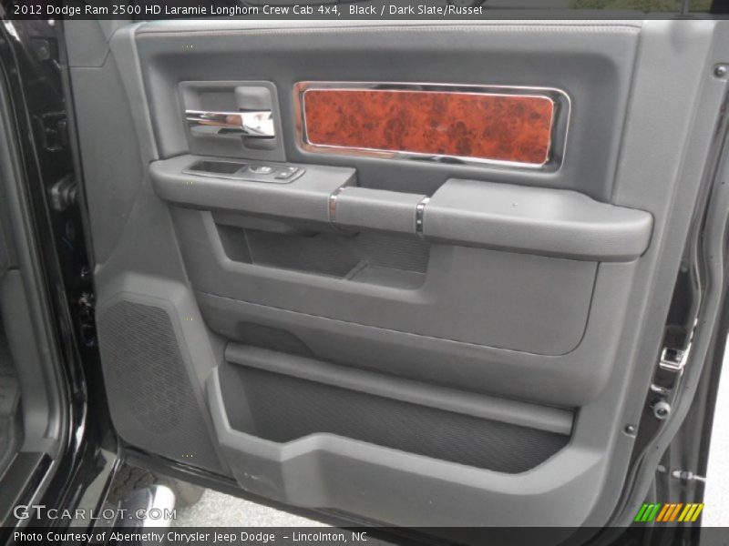 Door Panel of 2012 Ram 2500 HD Laramie Longhorn Crew Cab 4x4