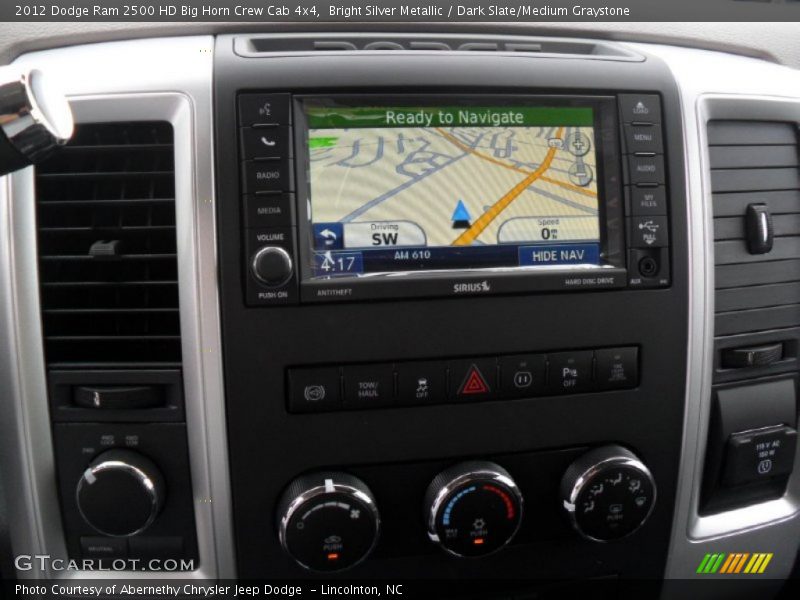 Navigation of 2012 Ram 2500 HD Big Horn Crew Cab 4x4