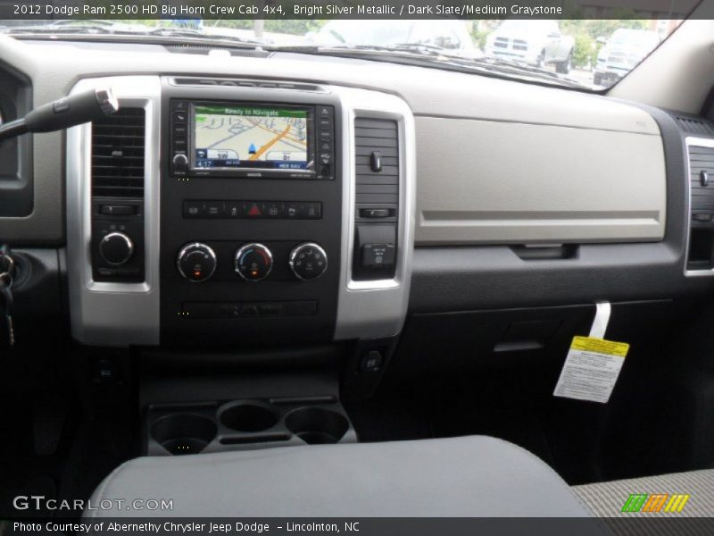 Bright Silver Metallic / Dark Slate/Medium Graystone 2012 Dodge Ram 2500 HD Big Horn Crew Cab 4x4